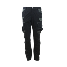 100% cotton black fire retardant anti-static cargo pants with big volume out pockets